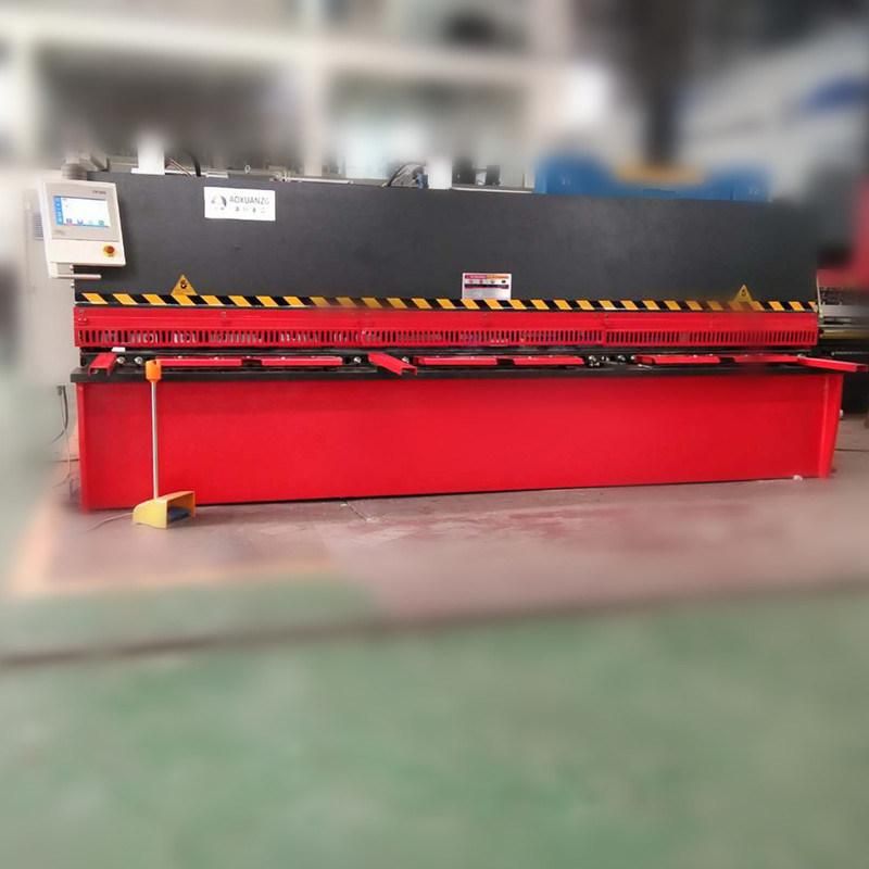 QC12y-8X2500 Swing Beam Hydraulic Plate Cutting Shearing Machine