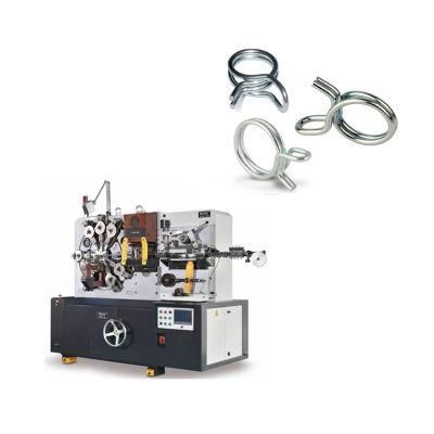 Double Wire Spring Hose Clamp Multislide Forming Machine