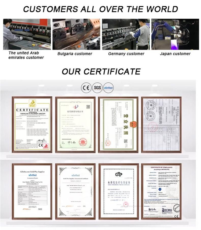 Low Noise Control System Delem Four-Axis Plate Bending Machine