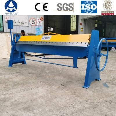 Ws-1.5*2500 Metal Sheet Edging/Metal Hand Folding Machine Manual Bending Machine