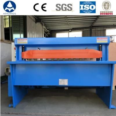 1500mm Electric Mechanical Sheet Metal Shearing Cutter Machine/ Motor Driven Plate Guillotine Shear Cutting Machine