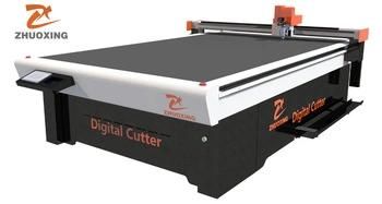 CNC Digital Automatic Knife Cutter Flatbed Cutting Machine PVC Sponge Leather Rubber Glass Fiber Process Machinery