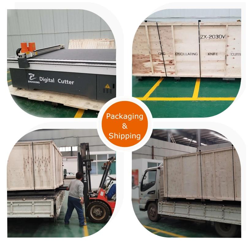 2500*1600mm CNC Cutting Machine Package/Advertising/Apparel Industry Flatbed Digital Cutter Price