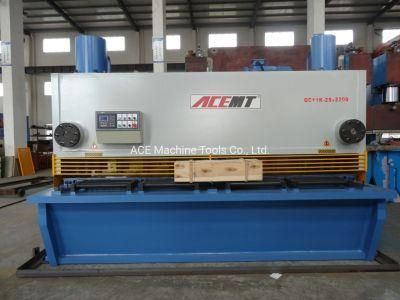 QC11y CNC Hydraulic Guillotine Shearing Machine