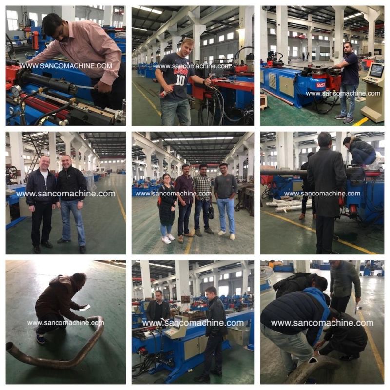 Nc Tube Curving Pipe Tube Folding Machine