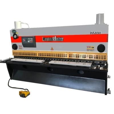 Hydraulic Guillotine Shears New Metal Cutting Machine QC11K-30X3200