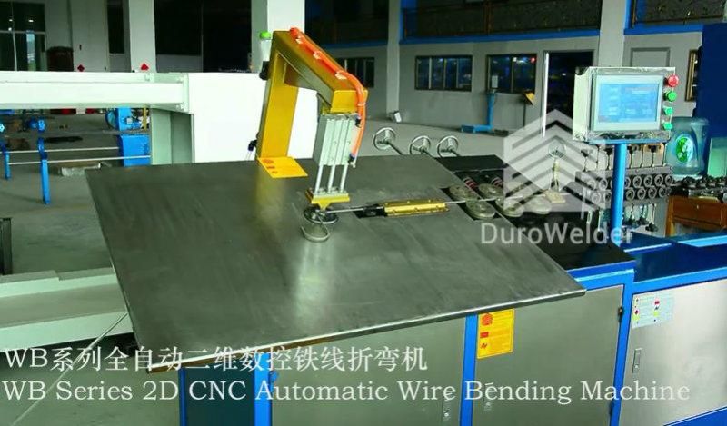 Wb Series 2D Automatic Hydraulic Wire Servo Bending Machine