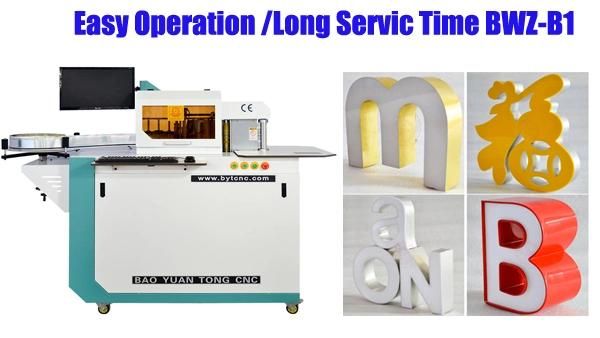 Automatic CNC Automatic 3D Sign Channel Letter Bender /Cutting Notching Slotting Bending Letter Making Machine Price