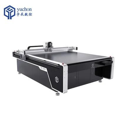 Digital CNC Paper Cardboard Box Carton Oscillating Cutting Machine