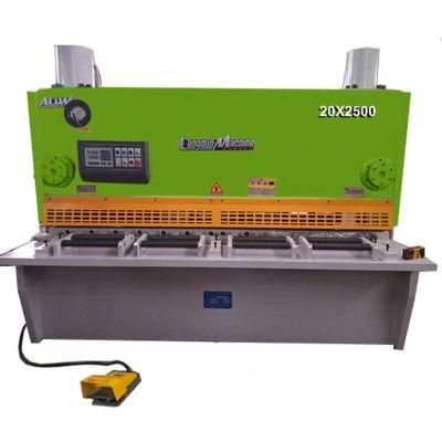 Langdon Brand Guillotine Cutting Machine QC11y 20X2500 /QC11K Hydraulic Shearing Machine with CNC System