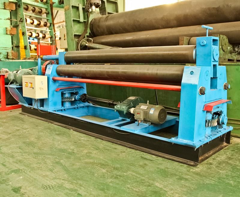 W11-8*2500 Sheet Metal Rolling Machine/Mechanical Three Roller Plate Rolling Machine for Sale