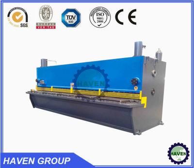 QC11Y-10X4000 CE approved hydraulic shearing machine for sale, hydraulic guillotine shearing machine