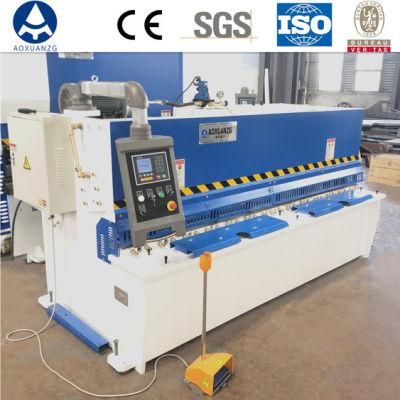 QC12K-4*4000 Hydraulic Swing CNC Sheet Metal Shearing Machine with E21 Control System