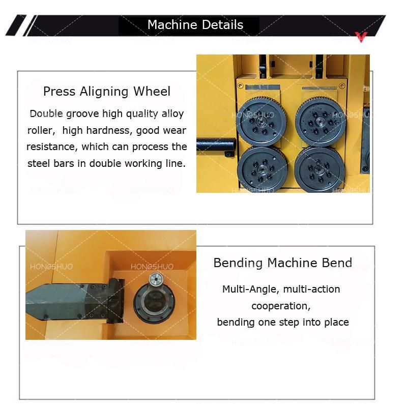 Stirrup Bender Wire Rebar Bending Hoop Machine Benders Makers Machines