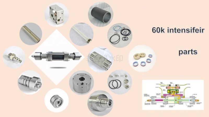 Yh 60ksi Intensifier Waterjet Spare Parts High Pressure Cylinder 007038-3