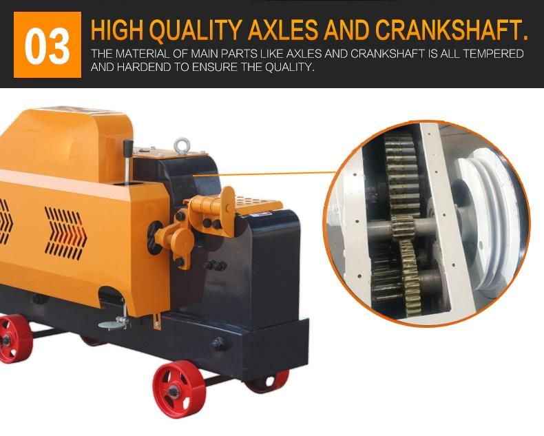 6-50mm Rebar Cutting Machine/ Steel Bar Cutter with Hot Sale
