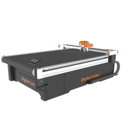Low Price Vacuum Adsorption Working Table CNC Oscillating Knife Cutter