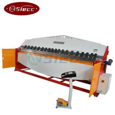 Metal Hand Folding Machine 6mm Aluminum Magnetic Gi Sheet Manual Bending Machine