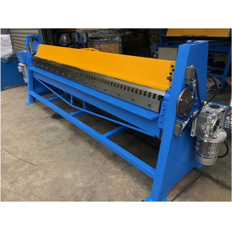 1.5*2500mm Electric Bender Electric Tdf Folding Bending Machine Press Brake for Box Making