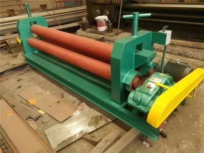 CNC Iron Sheet Bender Metal Sheet Rolling Machine 3 Roller Steel Plate Bending Machine