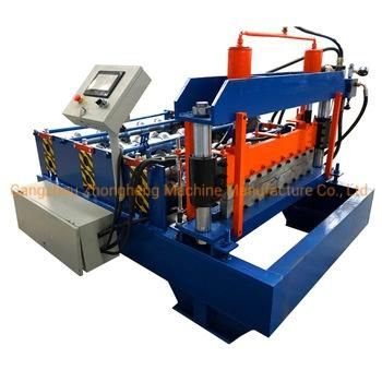 Hydraulic Curving Auto Arch Crimping Roof Roll Forming Machine for Sale