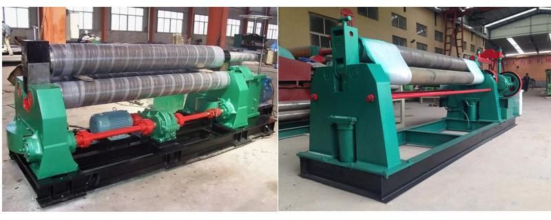 Hydraulic Automatic 3 Rollers Mechanical Plate Rolling Bending Machine