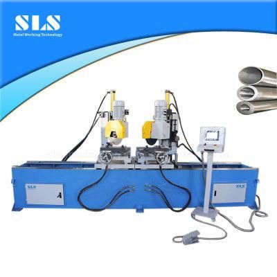 Double Head Metal Tubes Cutting Pipe Sawing Machine