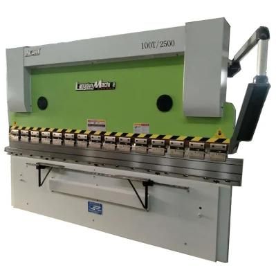 Mild Steel Hydraulic Press Brake Machine Wc67K-100t/2500 for 5mm Plate Bending