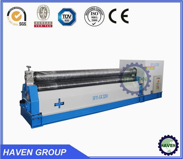 mechnicial three rollers plate bending machine W11-10X2500
