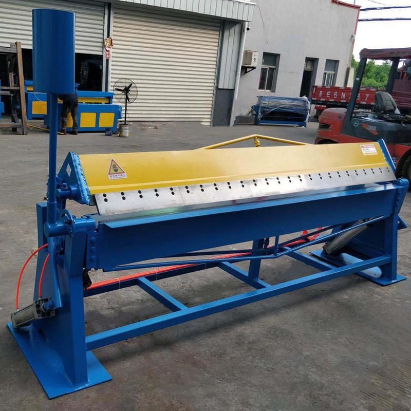 1000mm Sheet Metal Press Brake Pneumatic Folder Manual Pneumatic Folding Machine