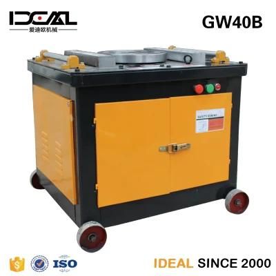 Gw40b 3kw Copper Motor Bar Bender High Quality Rebar Bender for Sale