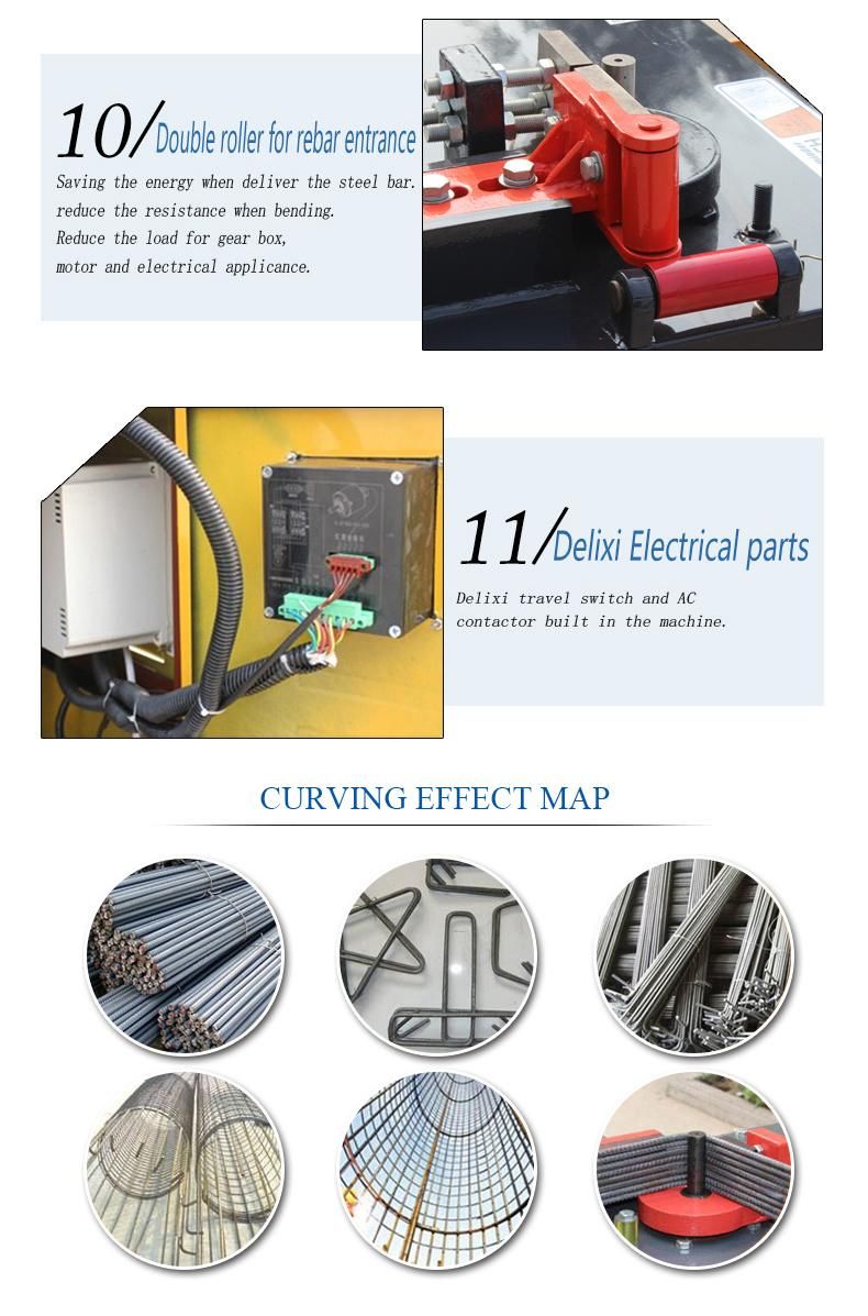 Electric Stirrup Bending Machine Automative CNC Mini Automatic Stirrup Bending Machine-Rebar