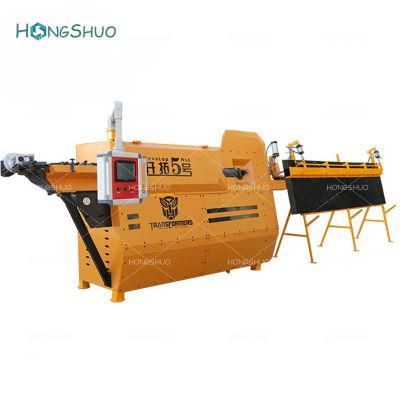 Servo Motor Rebar Stirrup Bending Machine Pic Control