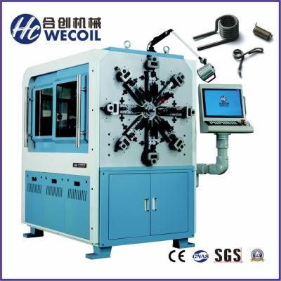 WECOIL HCT-1225WZ 0.6mm 14 Axis Camless CNC Spring Forming Machine With Supper Spinner