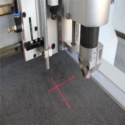 CNC Blade Cutting Machine Oscillating Tangential Knife Leather Cutting Machine
