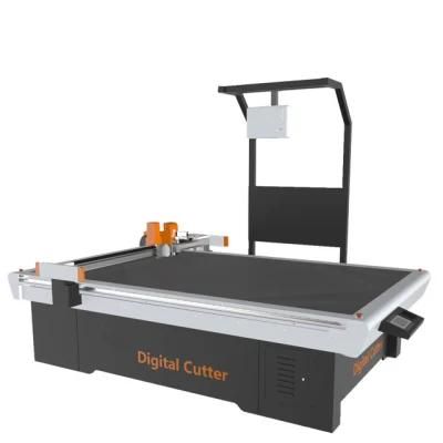 Acrylic Digital Flatbed Cutter Milling Tool Cutting Machines