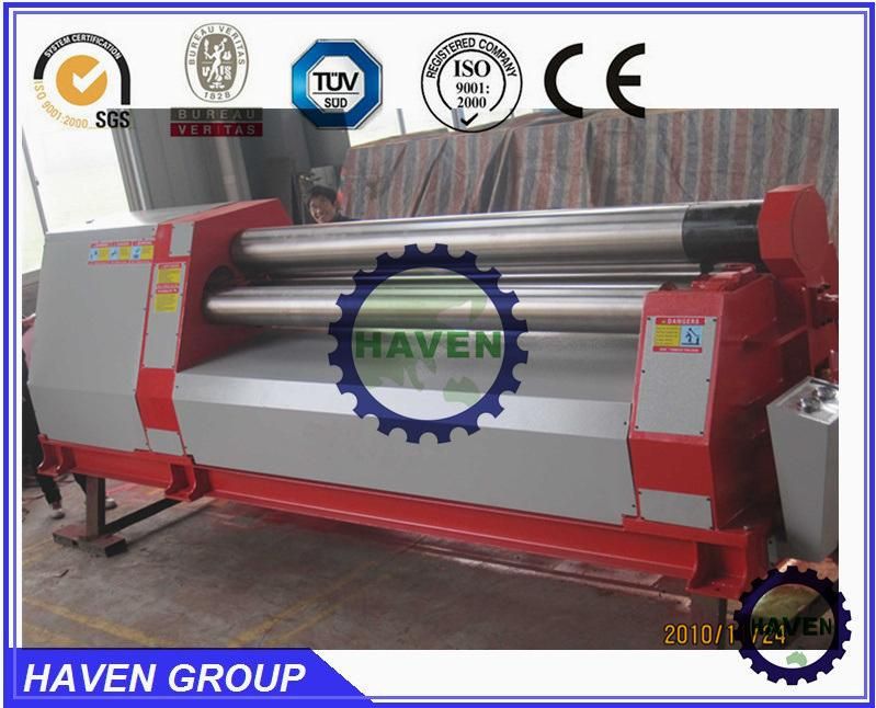 W11H-6X2200 Bottom rollers ARC-Adjust Plate Bending Rolling machine