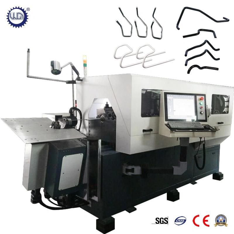 Numerical Contral Wire Bending Machine Adopts Japanese SANYO Denki Servo Motor and Screen Display with Taiwan Controller