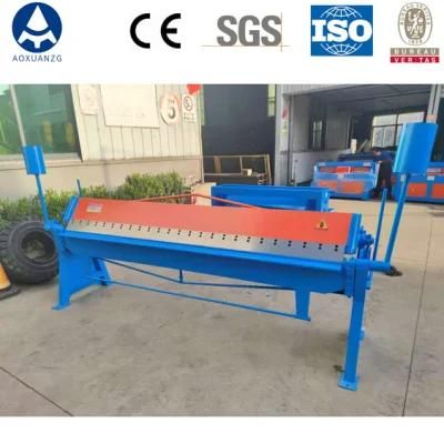 Ws-1.5*1500 Manual Plate Sheet Folding Machine /Sheet Metal Bender /Manual Press Brake