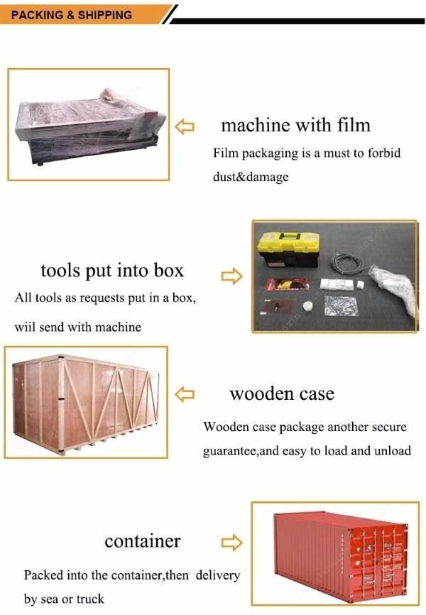 CNC Vibrating Knife Cutting Machines Flatbed Cutter for Leather