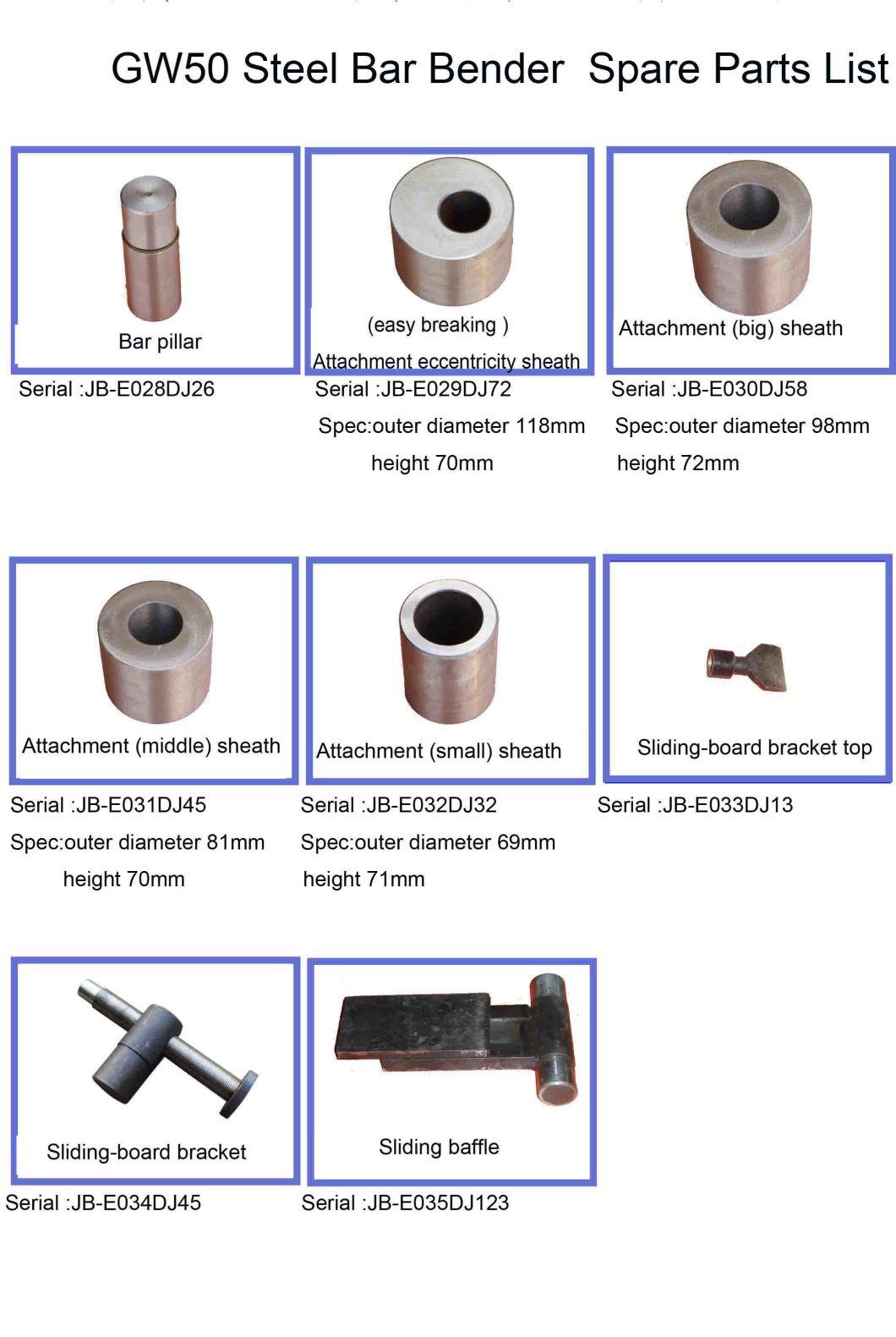 Use for Concrete Iron Bender Rebar Concrete Iron Bending Machine