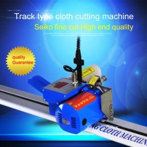 High Speed Electric Manual Style Rail-Mounted Cloth End Cutter