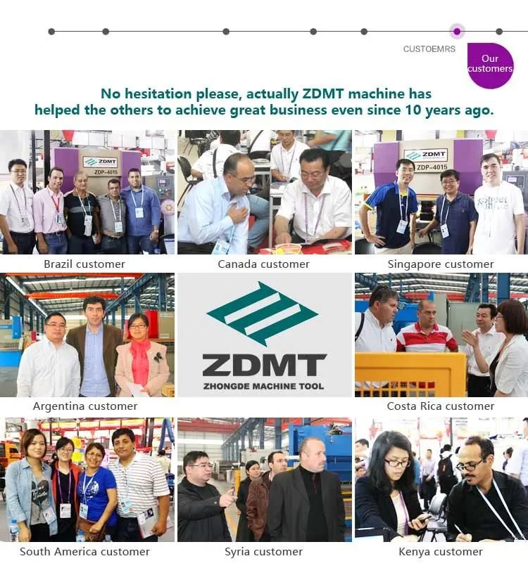 Zdmt 2018 Hydraulic Sheet Metal Cutting Shearing Machine