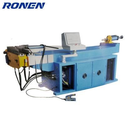 PLC Control Deep Throet Low CNC50 Electric Induction Heat Pipe Bending Machine