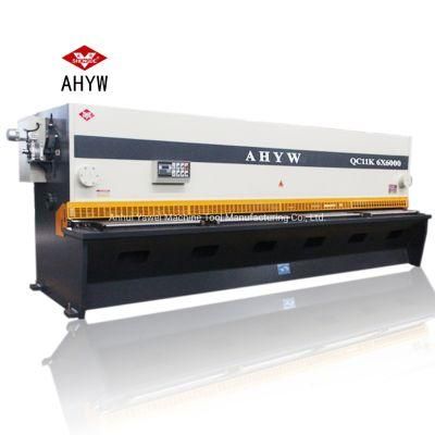 Ywgs 6X6000 Stainless Steel Sheet Cutting Machine with Dac360
