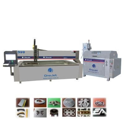 Waterjet Cutting Machine with Intensifier Pump for Marble, Granite, Slab, Ceramic, Metal Sheet Cutting