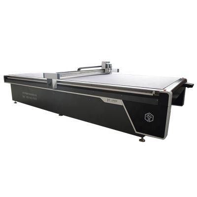 High Speed Double Heads Cutting Foam PVC Leather with Oscillating Cutting Machine Manufacturer