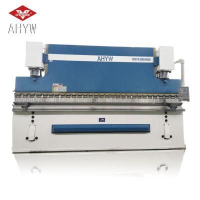 Classic Blue and White Hydraulic Bending Machine with Custom Serves