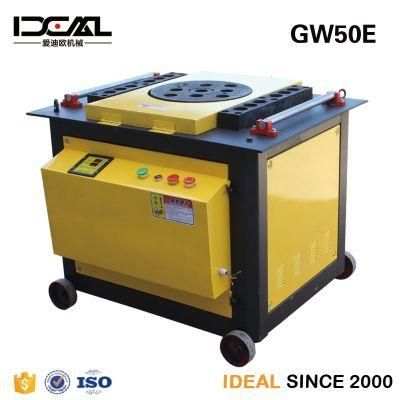 Digital Control 50mm Steel Bar Bending Machine Hydraulic Rebar Bender