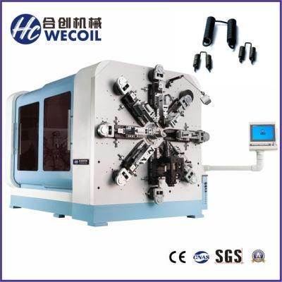HCT-1280WZ 3-8mm Extension/Torsion/Wire Foming Machine with Servo Cutter